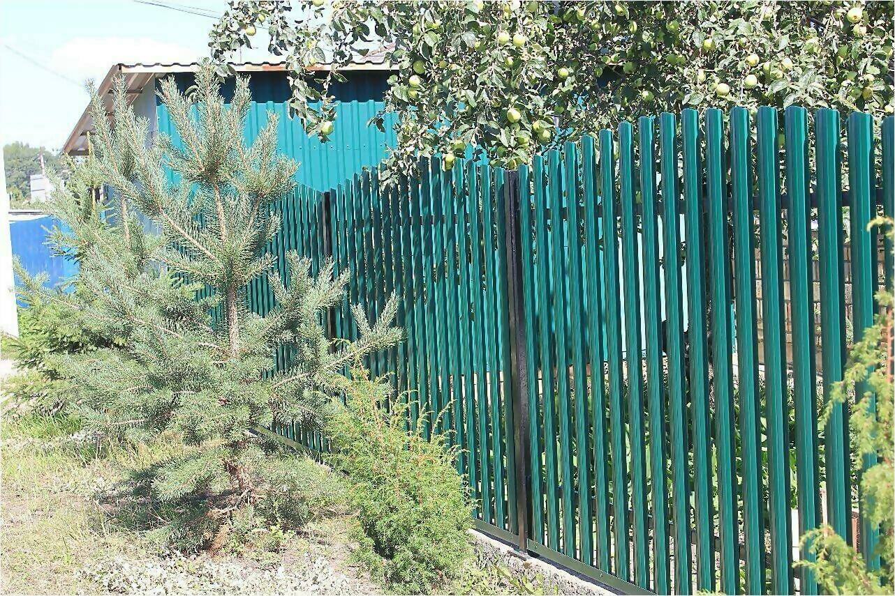 Забор из штакетника 60м фото5 в Выборге