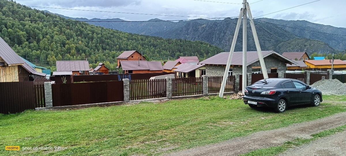 Забор из штакетника фигурного 15м RAL8017/8017 Шоколад двусторонний фото 1 в Выборге