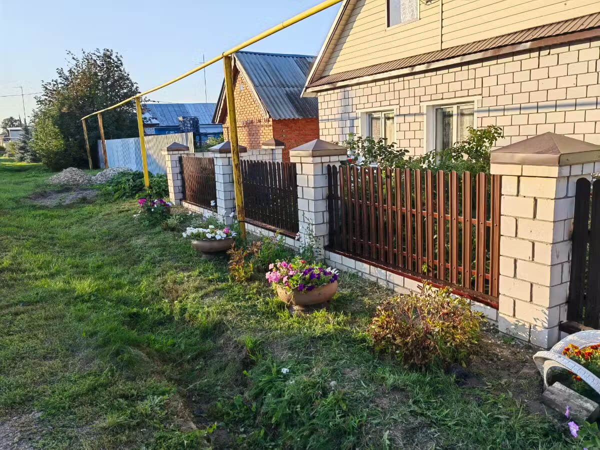 Забор из евроштакетника 10м RAL8017/8017 Шоколад двусторонний фото 2 в Выборге