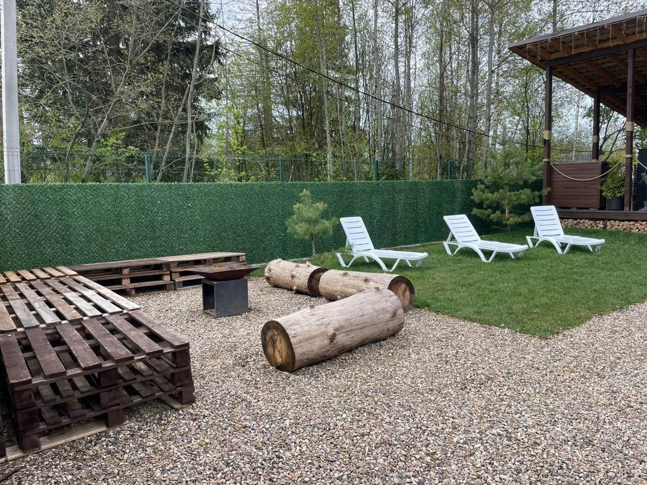 Вечнозеленый забор Grass Fence 13м в Выборге