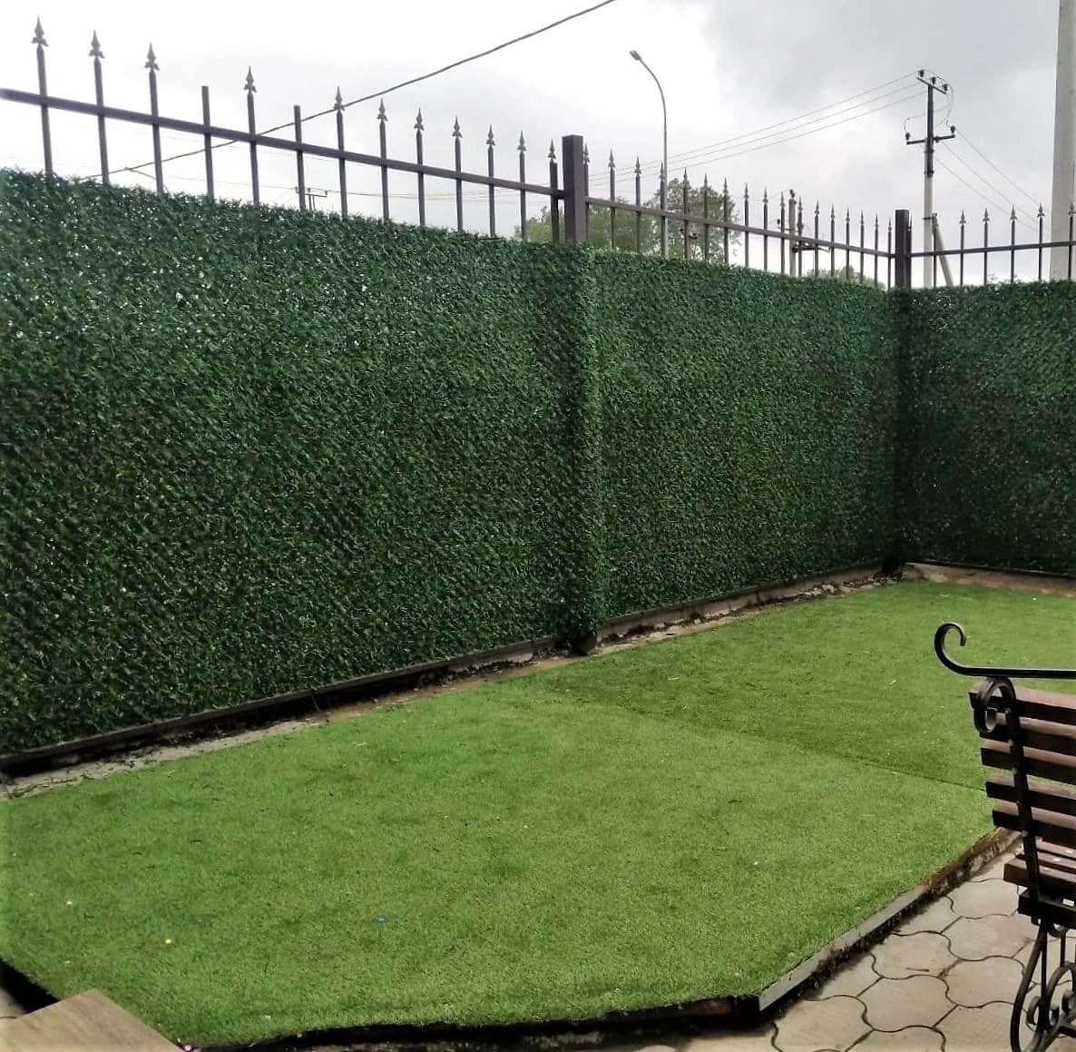 Вечнозеленый забор Grass Fence 33м фото 4 в Выборге
