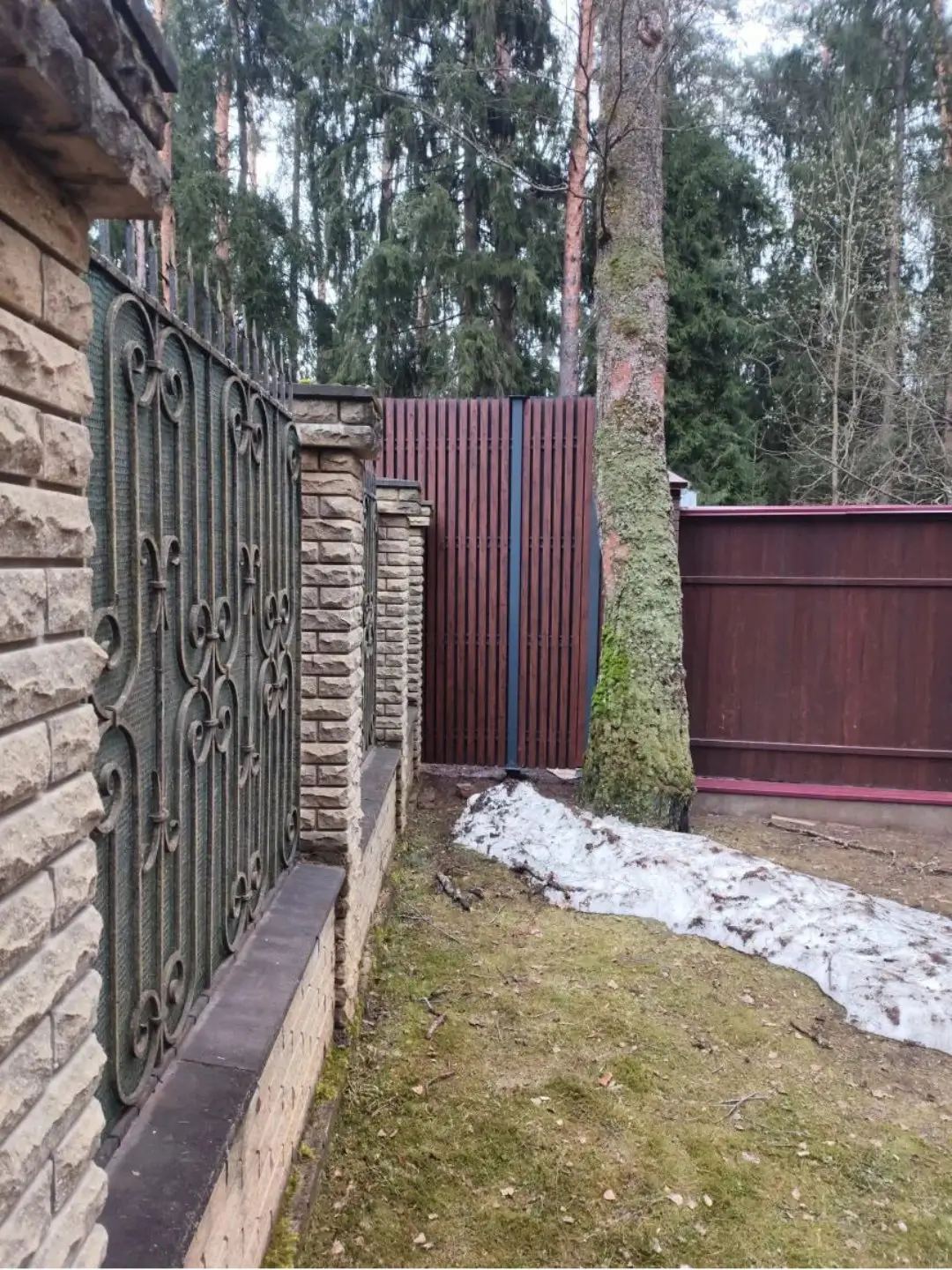 Забор из декоративных реек 7м Темный Дуб 3D Принтек фото 1 в Выборге